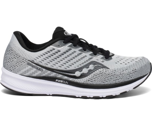 Tenis Saucony Ride 13 Hombre Zapatos Neutrales Alloy / Negras México MX-294-HM